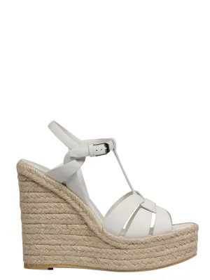 Saint Laurent Tribute Wedge Sandals