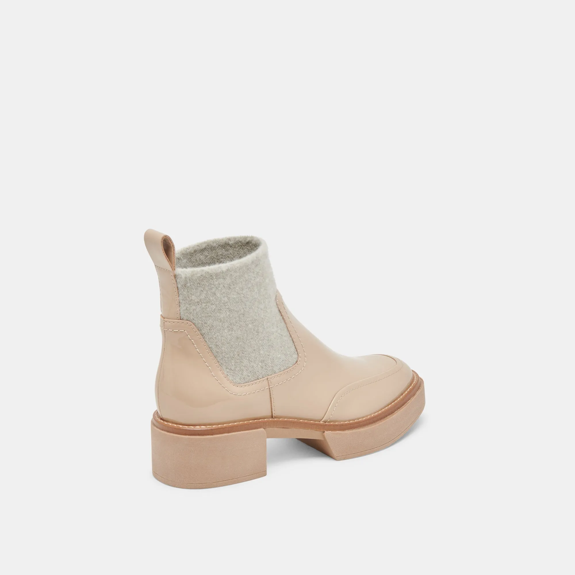 SALINE H2O BOOTIES DUNE CRINKLE PATENT