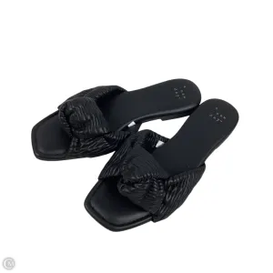 Sandals Flats By A New Day In Black, Size: 8