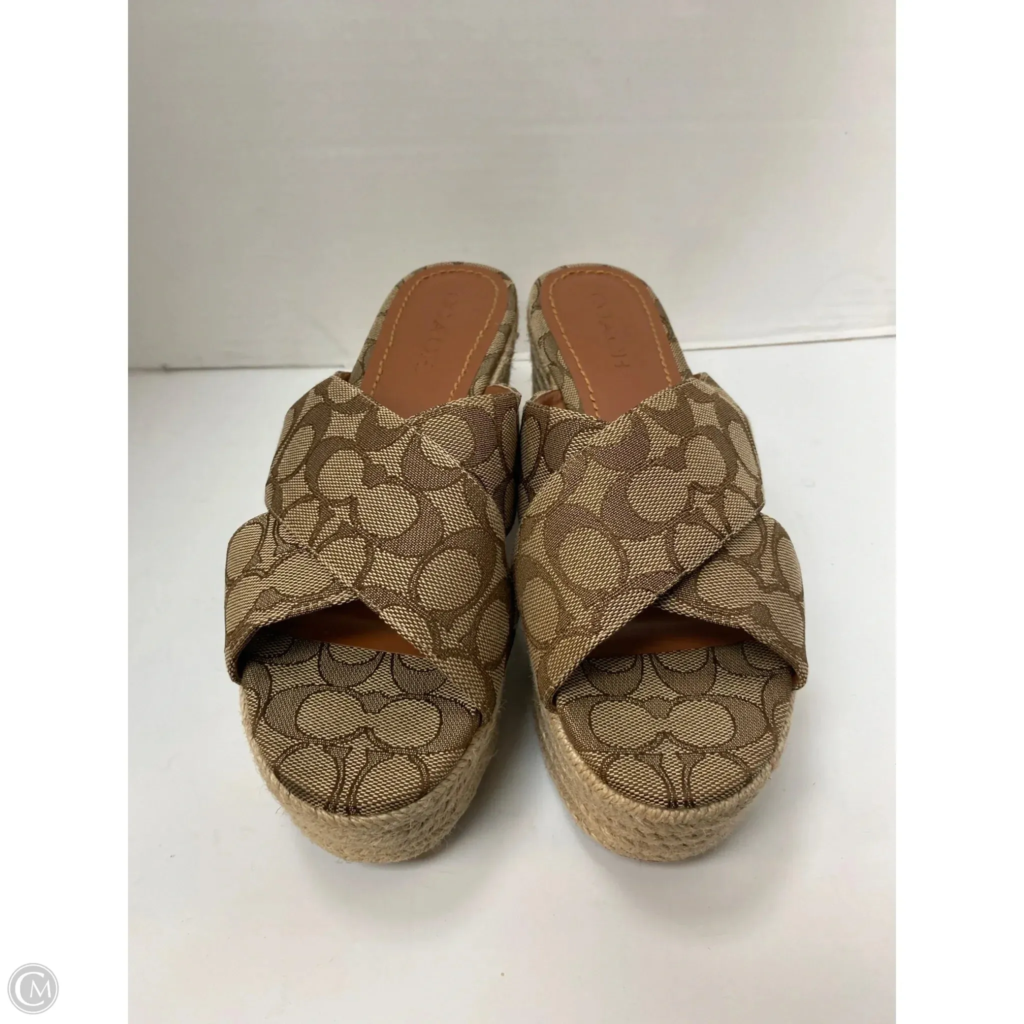 Sandals Flats By Nine West In Black, Size: 9.5