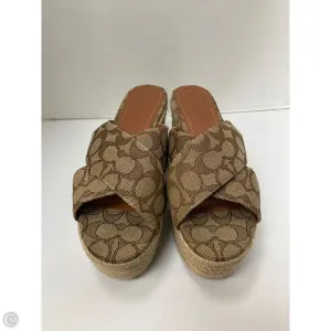 Sandals Flats By Nine West In Black, Size: 9.5