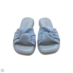 Shoes Flats By Clothes Mentor In Blue, Size: 9