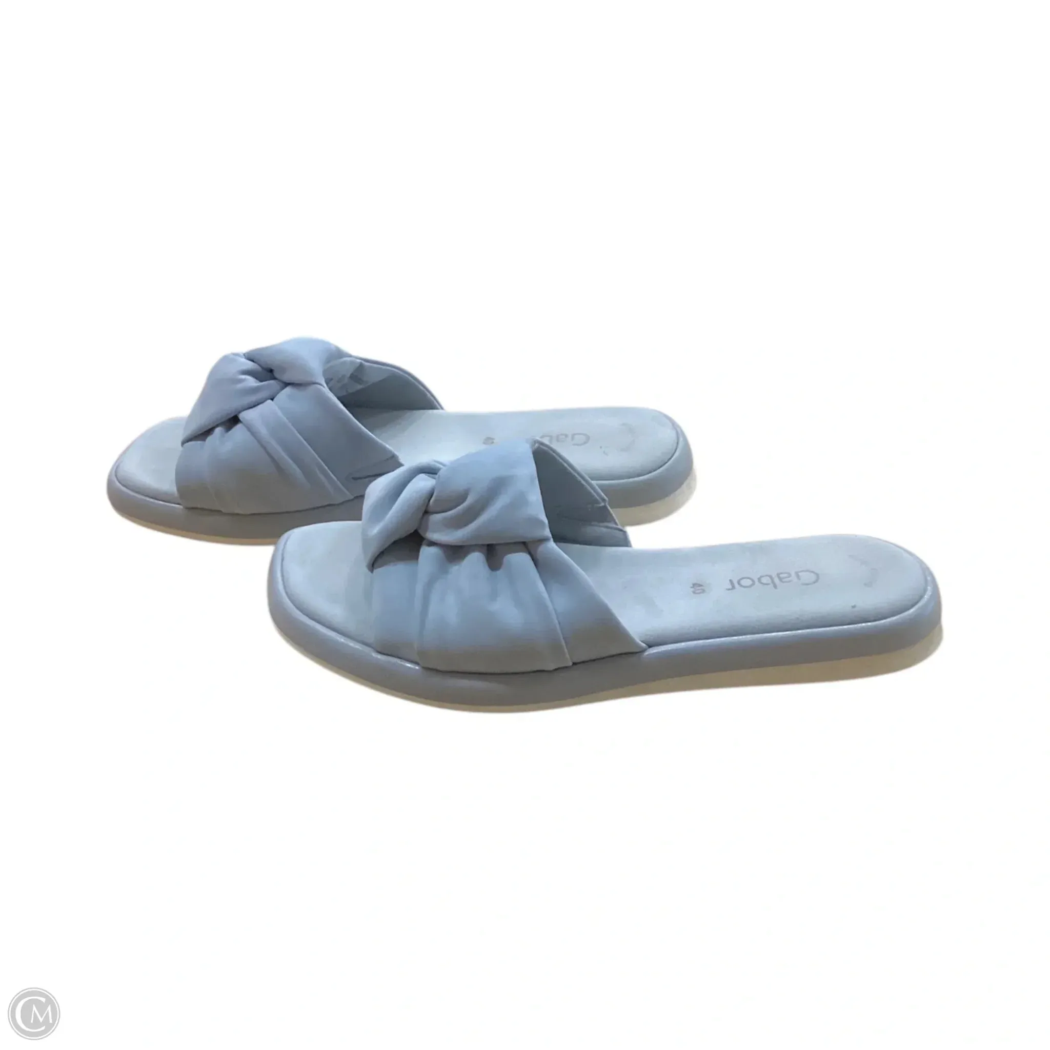 Shoes Flats By Clothes Mentor In Blue, Size: 9