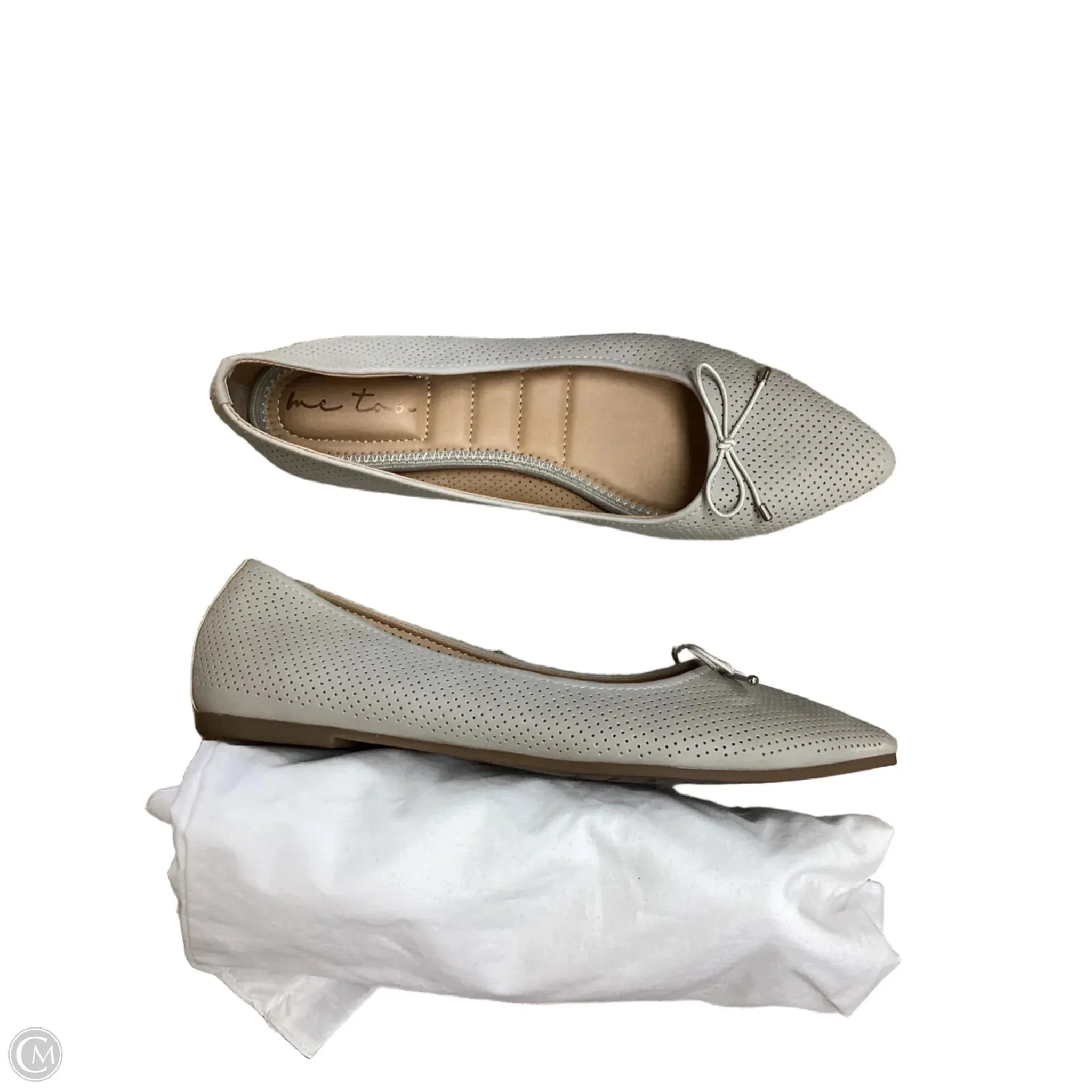 Shoes Flats By Me Too In Grey, Size: 7