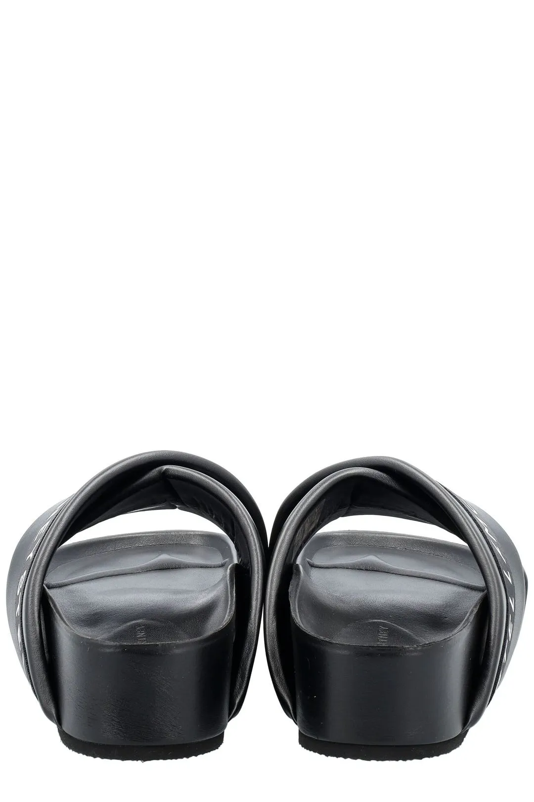 Stella McCartney Logo Tape Slip-On Sandals