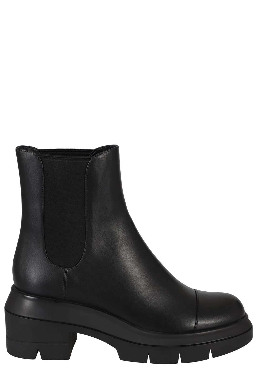 Stuart Weitzman Elasticated Side-Panel Ankle Boots