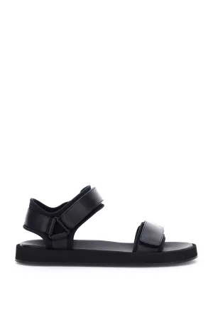 The Row Velcro Strap Open Toe Sandals