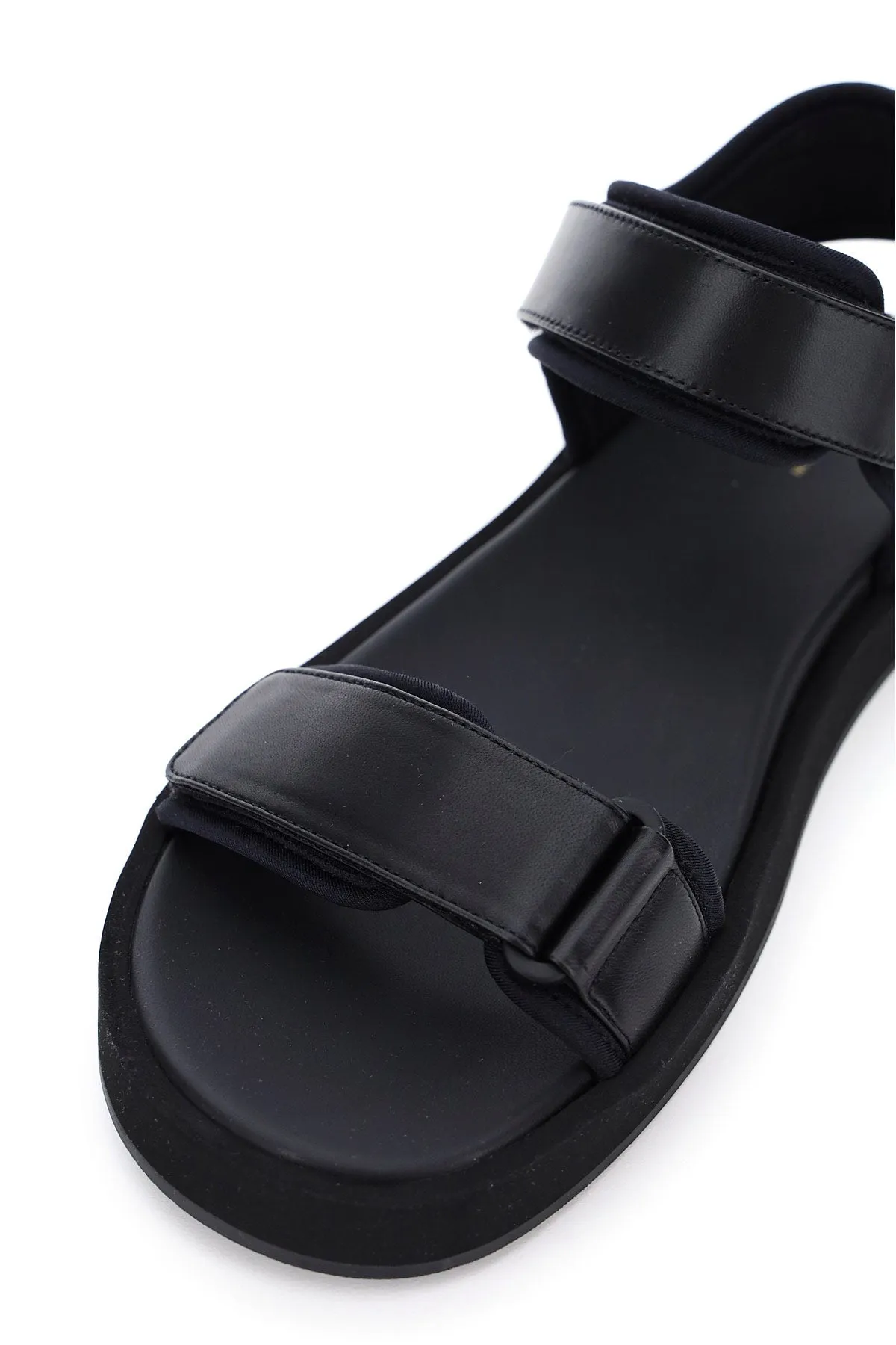 The Row Velcro Strap Open Toe Sandals