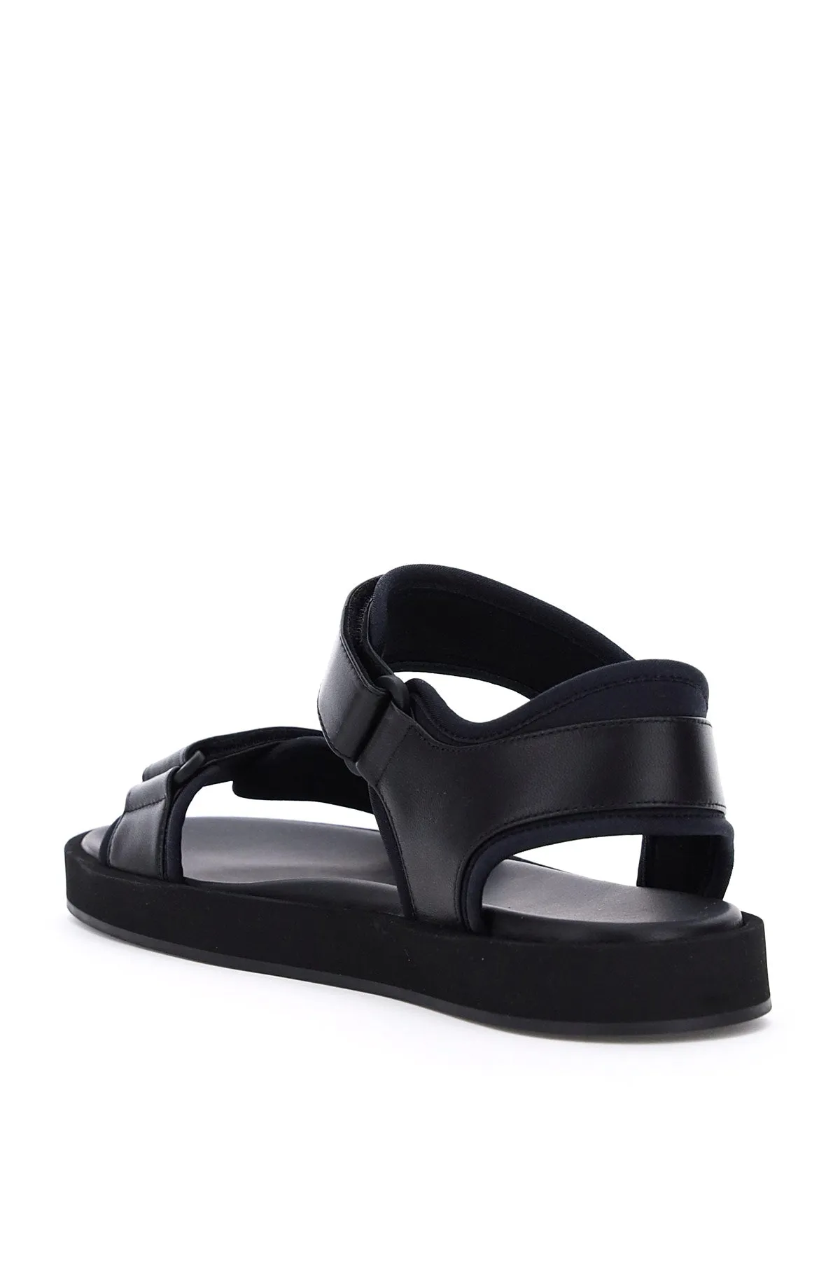 The Row Velcro Strap Open Toe Sandals