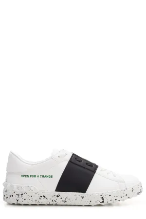 Valentino Garavani Rockstud Open For A Change Sneakers