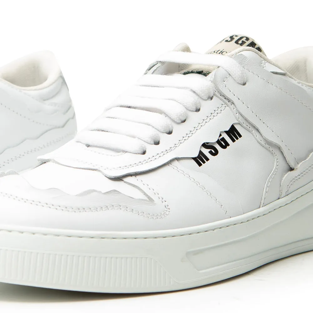Women's Msgm Fantastic Green Sneakers Off White