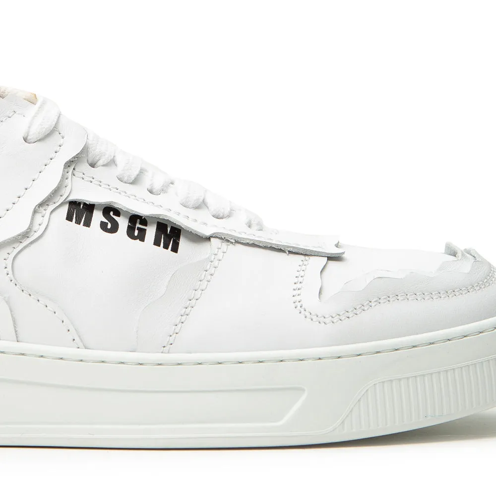 Women's Msgm Fantastic Green Sneakers Off White