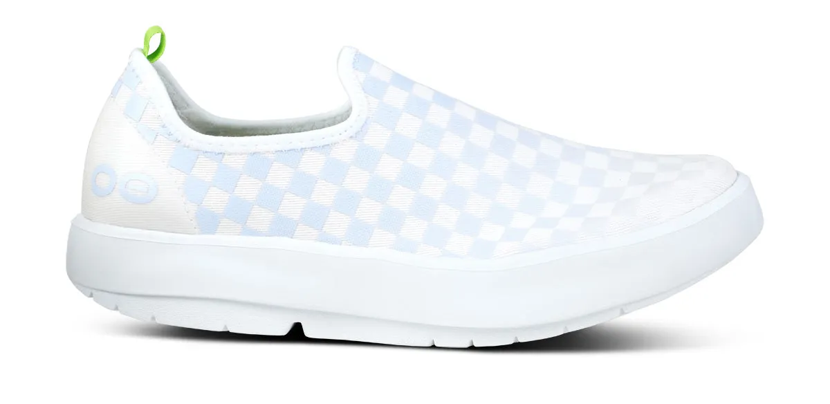 Women's OOmg eeZee Low Shoe - Purple Jade Checker (SALE)