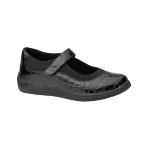 Women's Rose - Black Croc (Regular Width)
